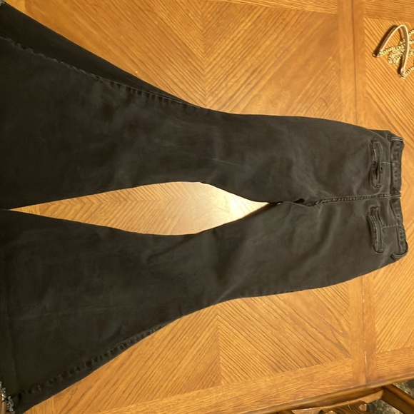 Black bell bottom jeans - Picture 3 of 5